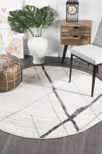 spring noah white grey contemporary round rug spring noah white grey contemporary round rug undefined 2 360x