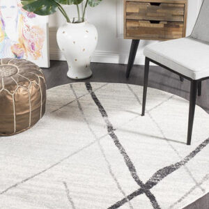 spring noah white grey contemporary round rug spring noah white grey contemporary round rug undefined 2 360x