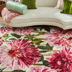 harlequin dahlia fuchsia palm pure wool designer rug harlequin dahlia fuchsia palm pure wool designer rug undefined 2 360x