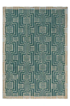 ted baker kinmo green wool and viscose designer rug ted baker kinmo green wool and viscose designer rug undefined 1 360x