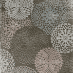 Machine-made Mashhad Emerald Carpet, Design 2107, Cream Beige.