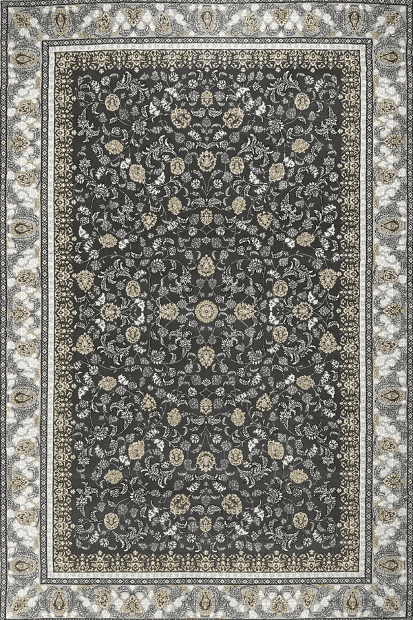 Dynamic Rugs Ancient Garden Blue Ivory