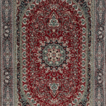 Isfahan iranian Rugs Article No 1034429