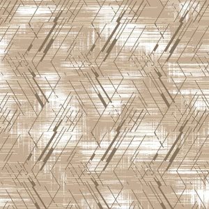 Modern Beige Rug with Abstract Line Pattern – 4108