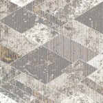 Modern Geometric Abstract Rug – Code 21119