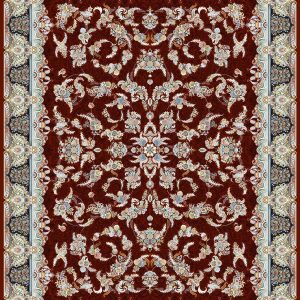Classic Red Floral Persian Rug – Design Code 901