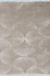 Roma Cream & Beige Modern Rug