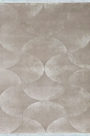 Roma Cream & Beige Modern Rug