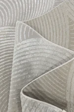Roma Cream & Beige Modern Rug