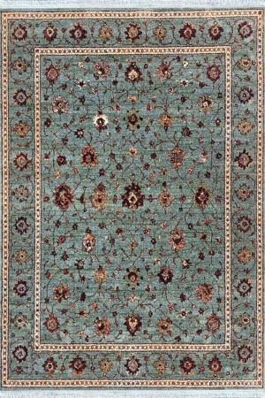 Kohan Blue Persian-Style Washable Rug