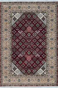 Kohan Geometric Red Area Rug