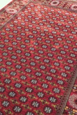 Classic Red Bokhara Rug