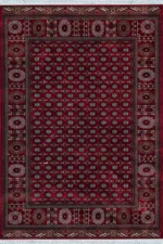 Classic Red Bokhara Rug