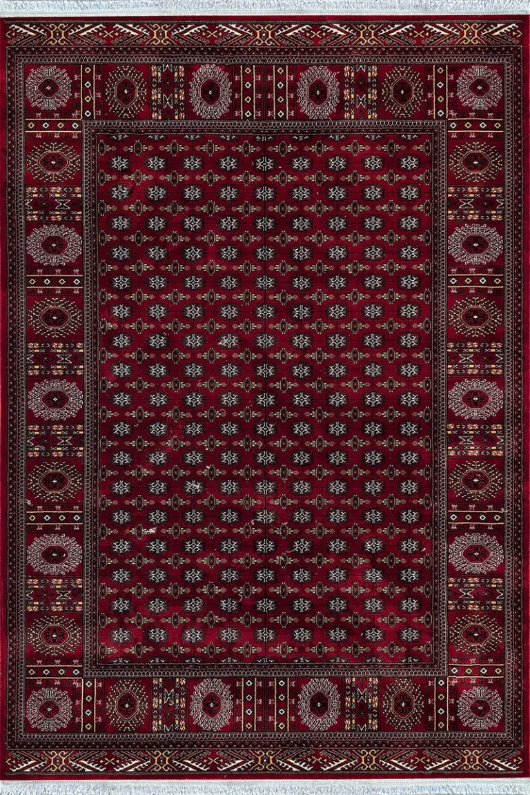Classic Red Bokhara Rug