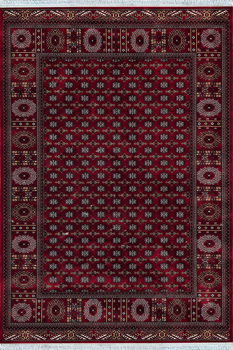 Classic Red Bokhara Rug