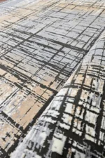 Vienna Silver Crosshatch Rug