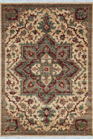 Kohan Persian-Style Cream & Beige Rug
