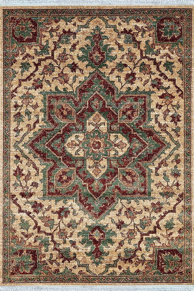 Kohan Persian-Style Cream & Beige Rug