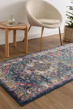 Delicate Medalion Multi Coloured Rug