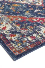 Delicate Medalion Multi Coloured Rug - Image 5