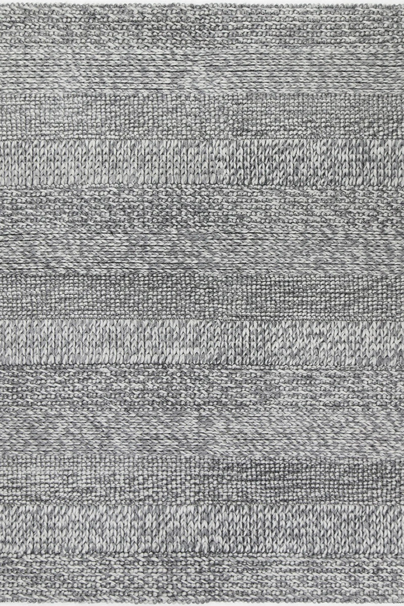 Harlow Grace Charcoal Wool Blend Rug
