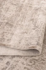 Solenne Beige Distressed Vintage Rug - Image 3