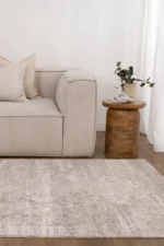 Solenne Beige Distressed Vintage Rug - Image 4